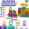 LunaMag™ – Blocos Magnéticos Criativos - LunaKids