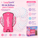 LunaSpark™ | Aplicador de Brilhos para Cabelo Infantil - LunaKids