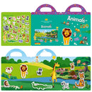 LunaStick™ – Livro Criativo de Montar e Colar - LunaKids